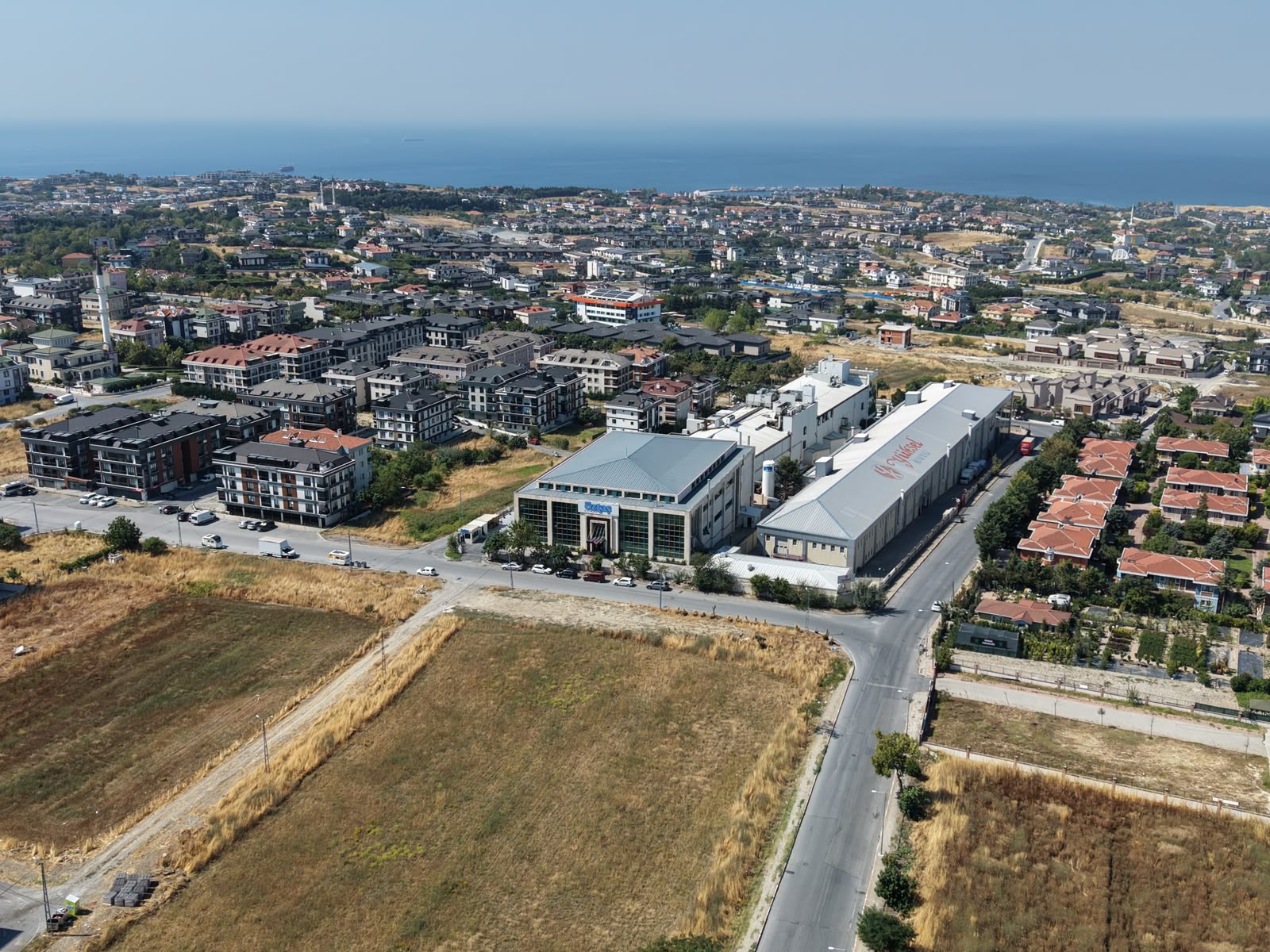 Oztas Socks Factory Aerial