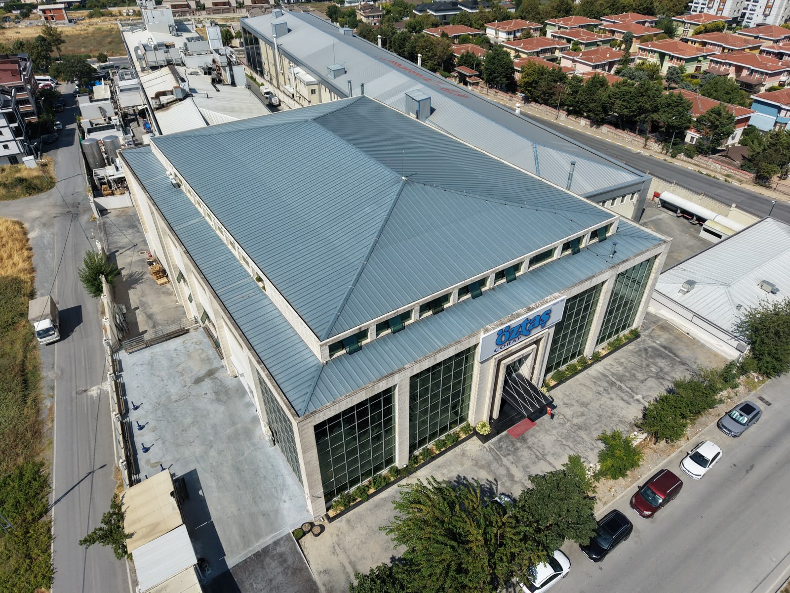 Oztas Factory Top View