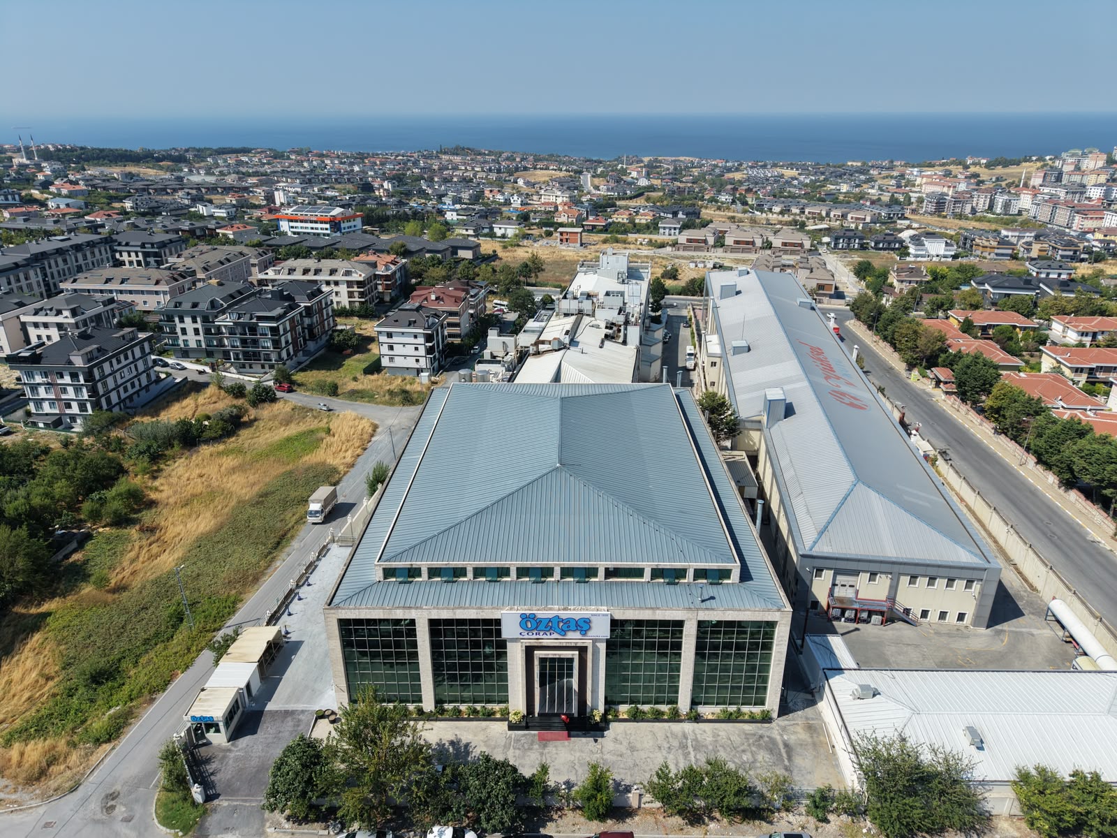 Factory Aerial View